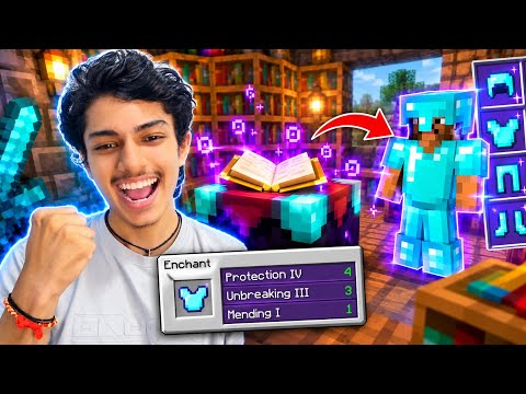 🔥 My First Enchantments in Minecraft Survival! 💎 | ಕನ್ನಡದಲ್ಲಿ | EP6
