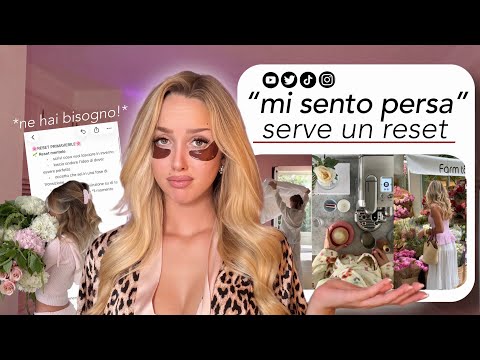 Video RESET PRIMAVERILE: come rimettere insieme la tua vita in 4 step semplici