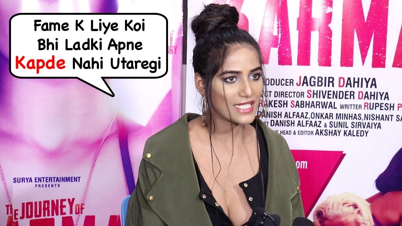 p00nam panday's Shoking Support For Tanushree Dutta - YouTube