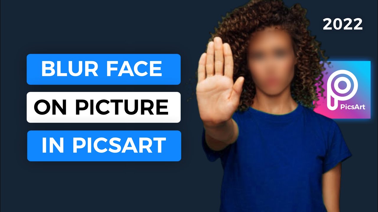 How To Blur Face Only In PicsArt - PicsArt Tutorial - YouTube