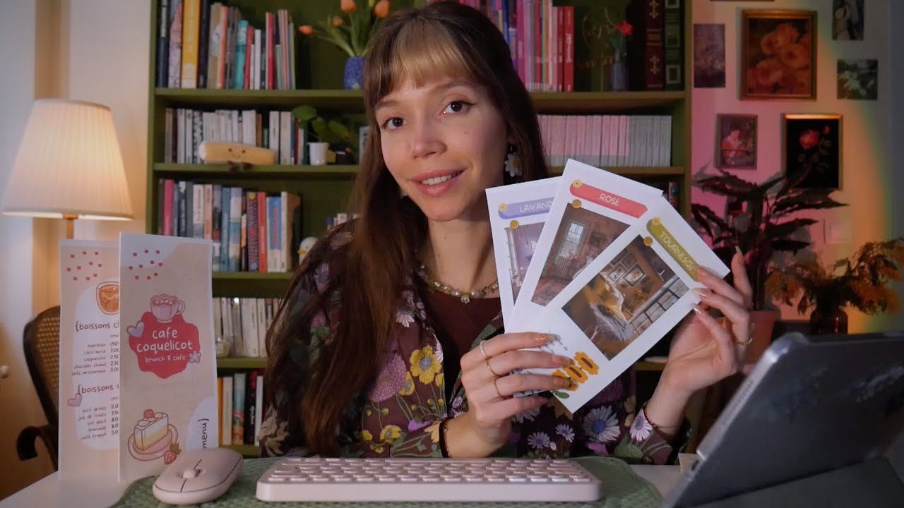 ASMR | L'hôtel des fleurs 💐 roleplay réception, séjour paisible, soft spoken