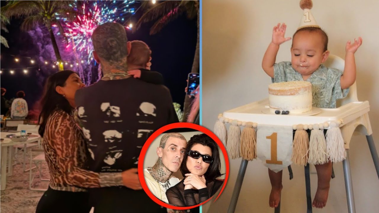 Kourtney Kardashian Celebrates Son Rocky's First Birthday With Disney