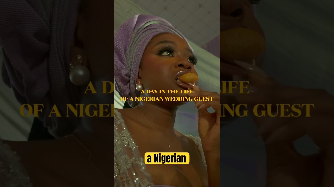 Come with me to a Nigerian wedding!  
