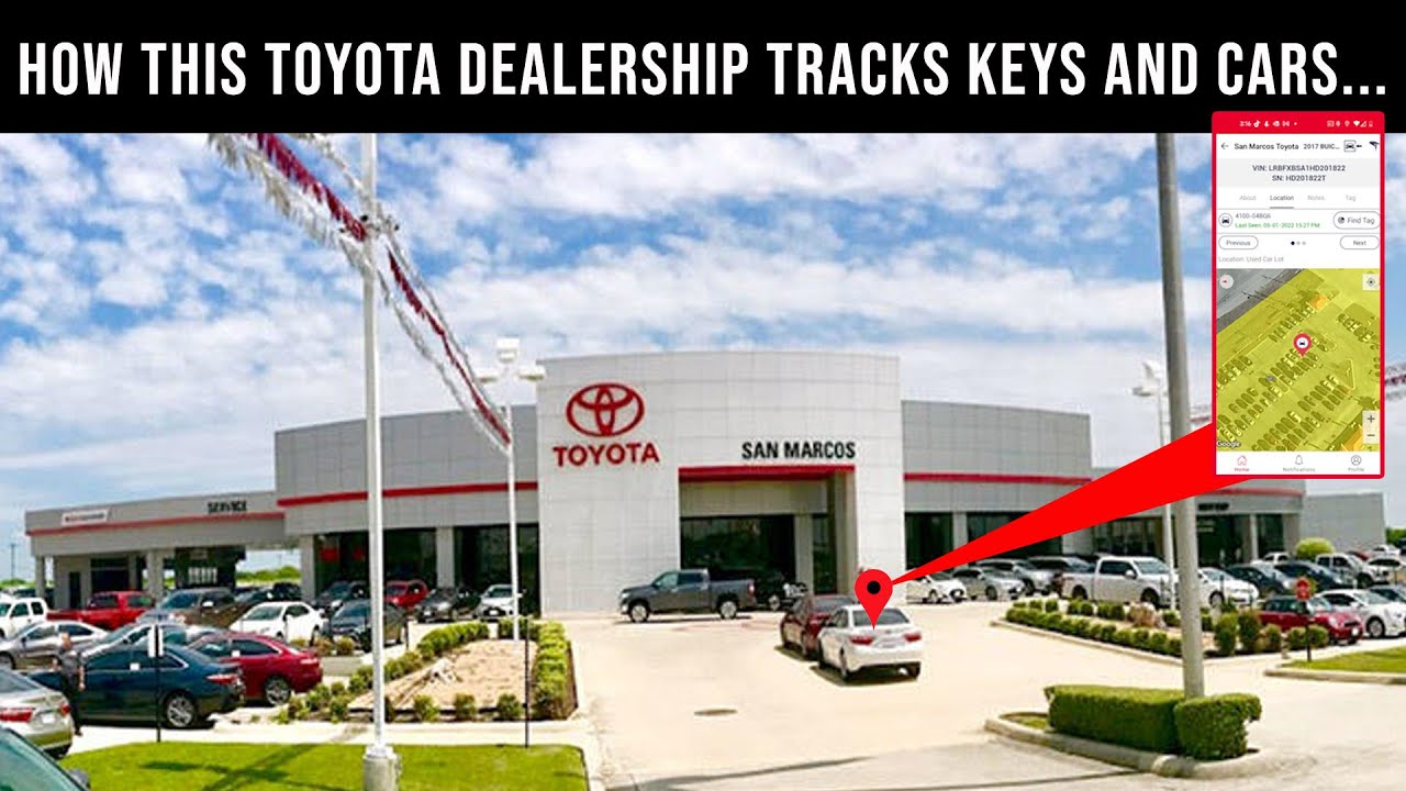San Marcos Toyota Tracks Keys and Cars with TrueSpot - YouTube