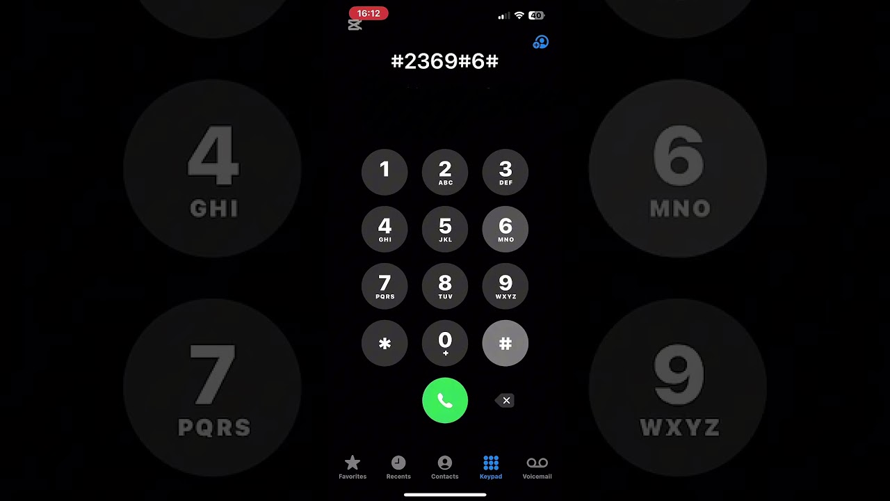 Tchaikovsky-Swan Lake On iPhone Keypad 