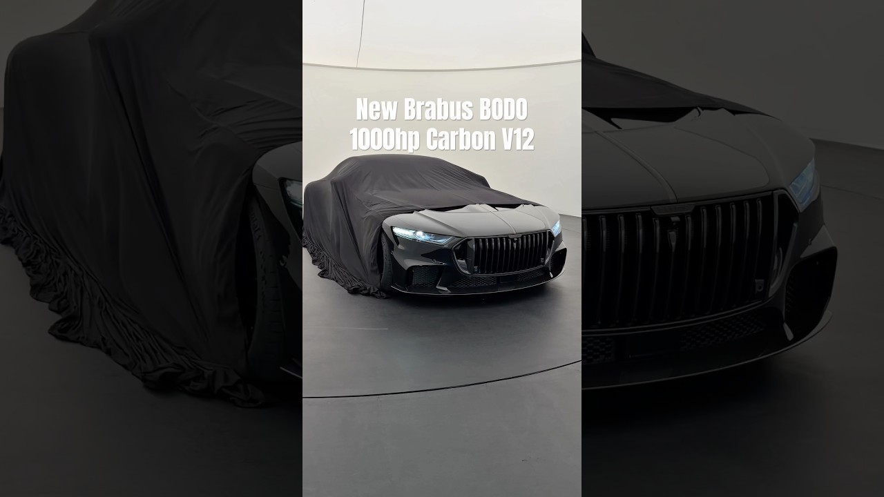 New Brabus BODO! 1M€ Carbon V12 😳