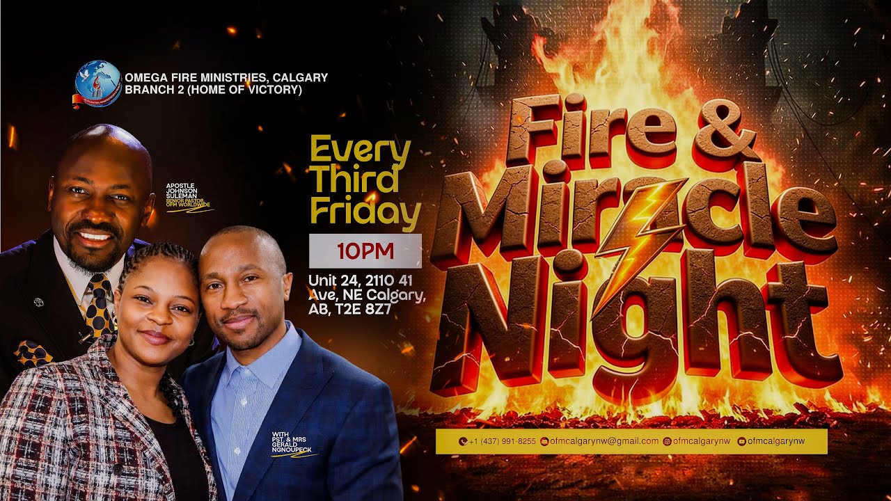 FIRE & MIRACLE NIGHT SERVICE || PASTOR GERALD || APOSTLE JOHNSON SULEMAN ||  FRI. JANUARY 16th 2026