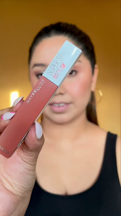 Maybelline Superstay Matte Ink Liquid Lipstick 360- Discoverer #makeup #maybelline #lipstick
