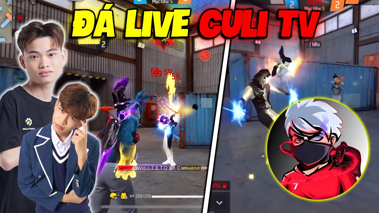 Trận Đại Chiến Giữa WhiteToxic, Lmc Gamer Trực Tiếp Trên Live CuLi Tv