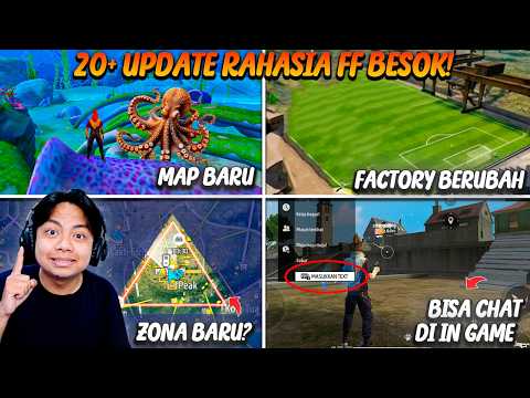 20+ UPDATE RAHASIA FF BESOK! KAGET BANGET BANYAK YANG BERUBAH GES! 😱
