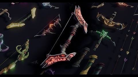 Stylized Bows & Crossbows - RPG Weapons | Asset Store