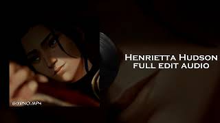 henrietta hudson full