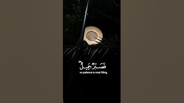 قال بَلْ سَوَّلَتْ لَكُمْ أَنْفُسُكُمْ أَمْراً فَصَبْرٌ جَميلٌ..... القارئ محمد هشام