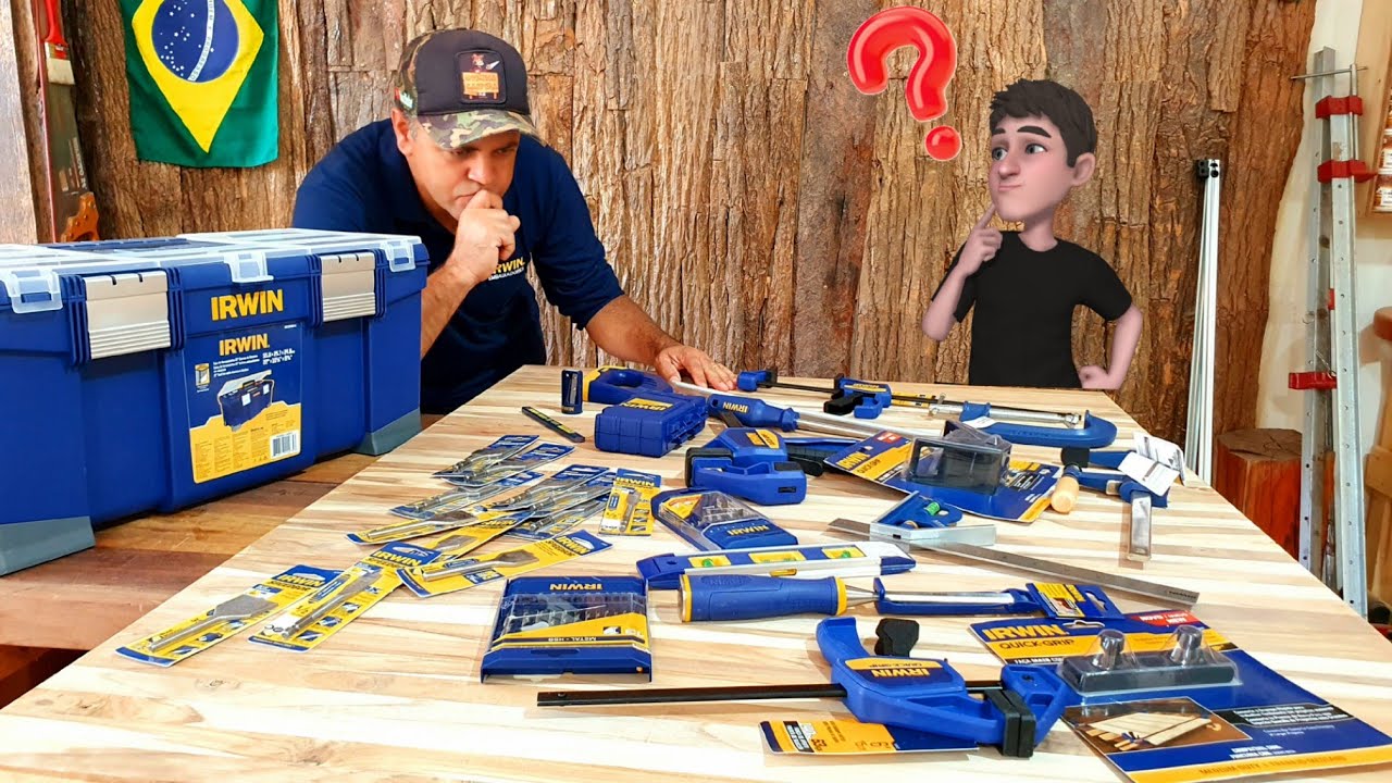 Usei Ferramentas Manuais IRWIN e Ficou Top Esse Projeto/Made with hand tools