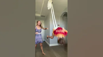 Mom Pushes Her Daughter Off Swing 
