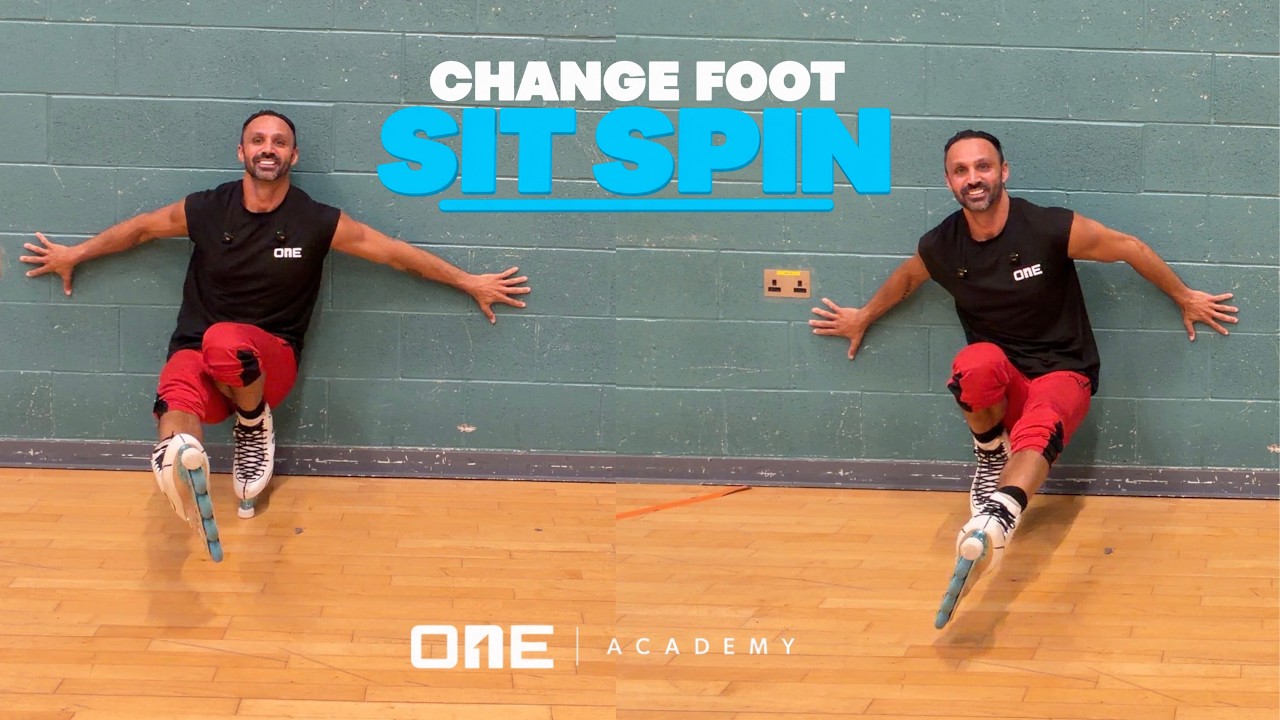 ONE Academy Change Foot Sit Spin lesson