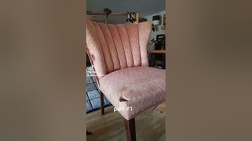 Reupholstering chair