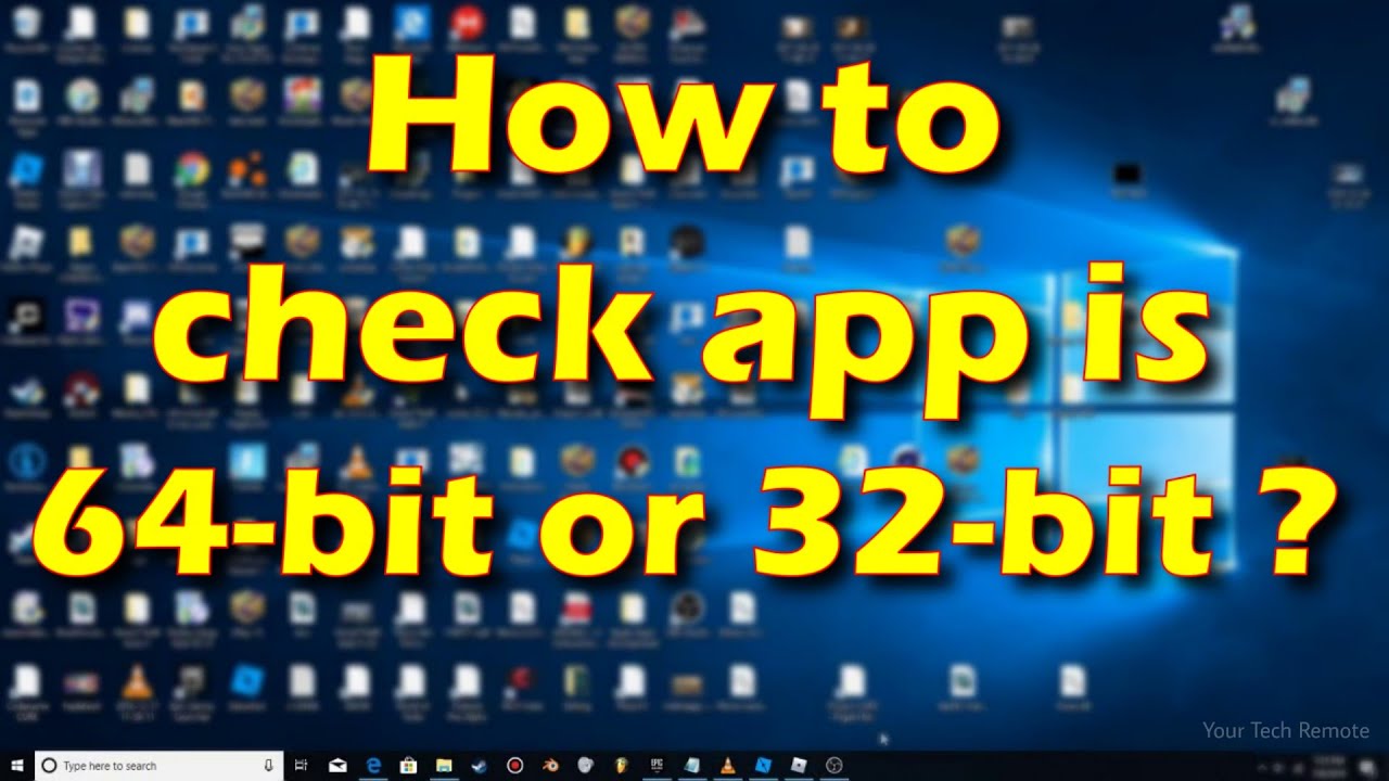 How to check app is 64-bit or 32-bit on Windows 10 - Pureinfotech