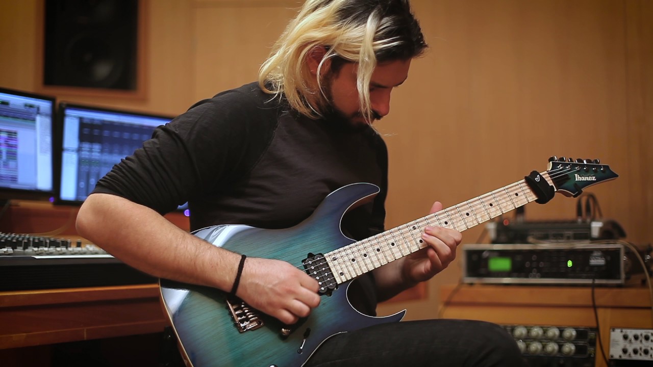 Guitarra Super Strato Japonesa Ibanez RG652AHMFX Nebula Green