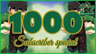 Second Milestone 1000 Subscriber Special