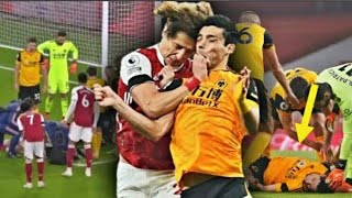 El Día Que David Luiz Lesiono A Raúl Jimenéz