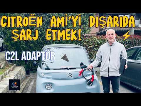 OzMobiliteTech / Citroën Ami Dışarıda Nasıl Şarj Edilir? 🔌 C2L Şarj Adaptörü ve Pratik…