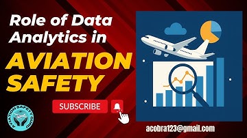 Role of Data Analytics in Aviation Safety | Data Mining | #aviation