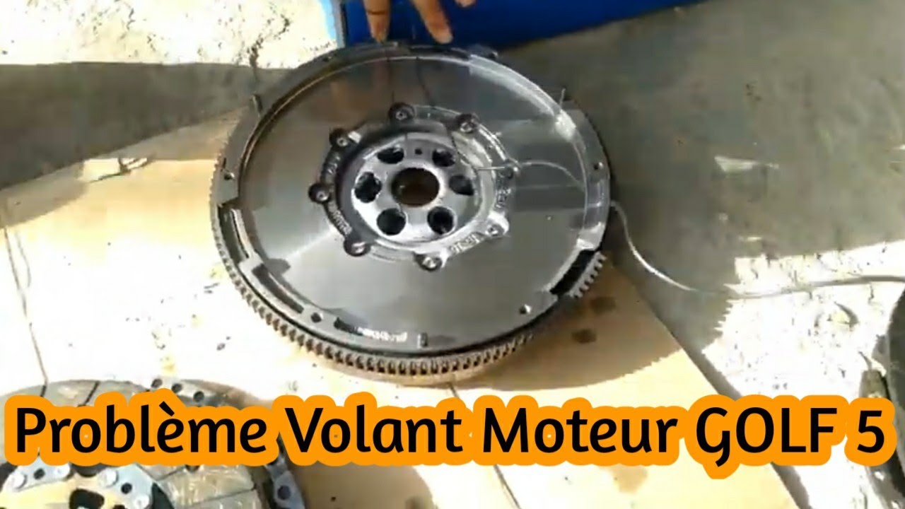 Les symptômes de défaillance de volant moteur golf 5 أعراض فشل فولا مطور VOLANT MOTEUR BI-MASSE.