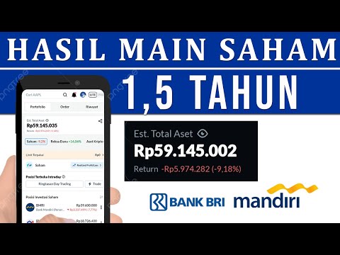 Hasil 1,5 Tahun NABUNG SAHAM BANK MANDIRI