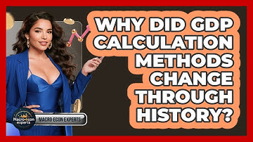 Why Did GDP Calculation Methods Change Through History? - Macroecon Experts