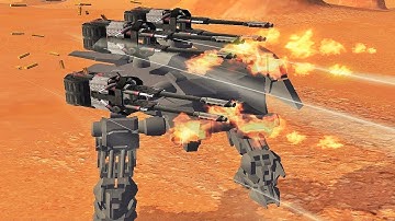 War Robots [2.8] Test Server - NEW Heavy Robot MK3 Gameplay