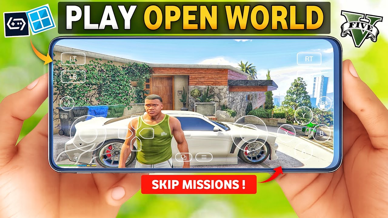 GTA 5 Mission Skip & Open World Unlock | GameHub GTA V Tricks Hindi 😱