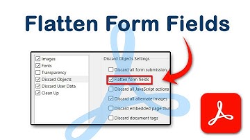 How to Flatten Form Fields in PDF with Adobe Acrobat Pro DC