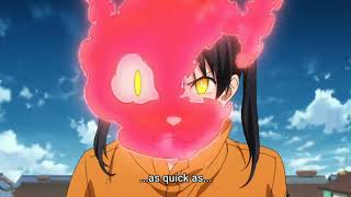 Fire Force S2 ep23 - Tamaki new cat form