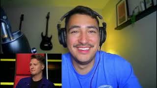 Metal Head REACTS - Jorgen Dahl Moe - The Voice Norway