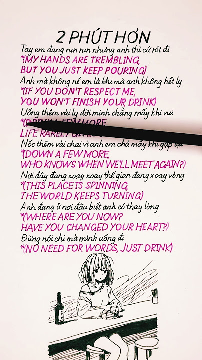 🍷 2 Phút Hơn (KAIZ Remix) – Pháo (Lyrics & Subtitles) 🎶