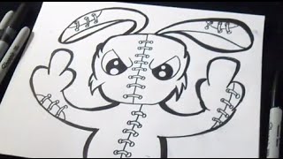 Come Disegnare Un Coniglio Graffiti By L I B R E T T I
