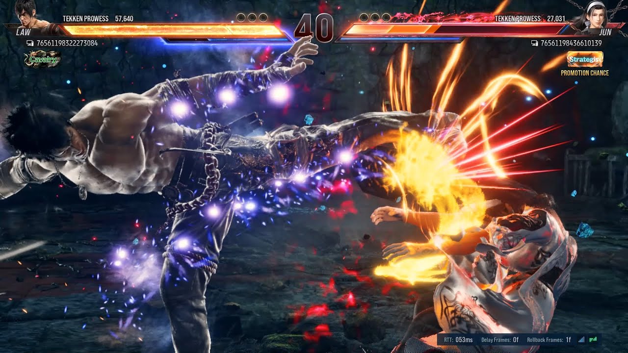 Law can do 6 Jab Dash Combos in Tekken 8