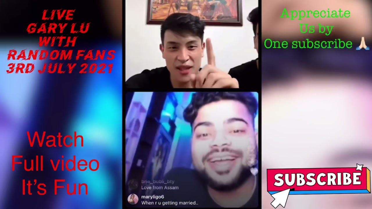 Gary Lu live Splitsvilla13|3 July 2021