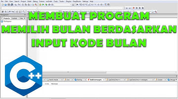 Praktikum || Memilih Bulan Berdasarkan Input Kode Bulan Dengan Bahasa C++ || CodeBlocks