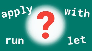Kotlin - Apply, Let, Run, With, Also - Higher Order Standard Functions