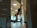 Elevated Wall handstand push ups (4 reps) on 5/25/2026