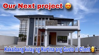 Kakaiba ang mga kurtina natin ginawa / house tour + Curtains installation tayo