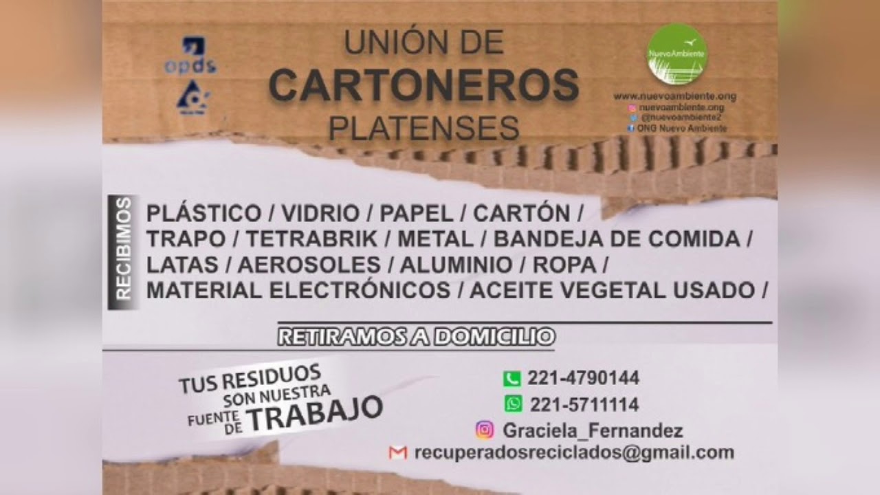 Unión de Cartoneros Platenses - YouTube