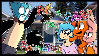 FNF X PIBBY (P4) GUMBALL ~Friday Night Funkin~ [ANIMATION]
