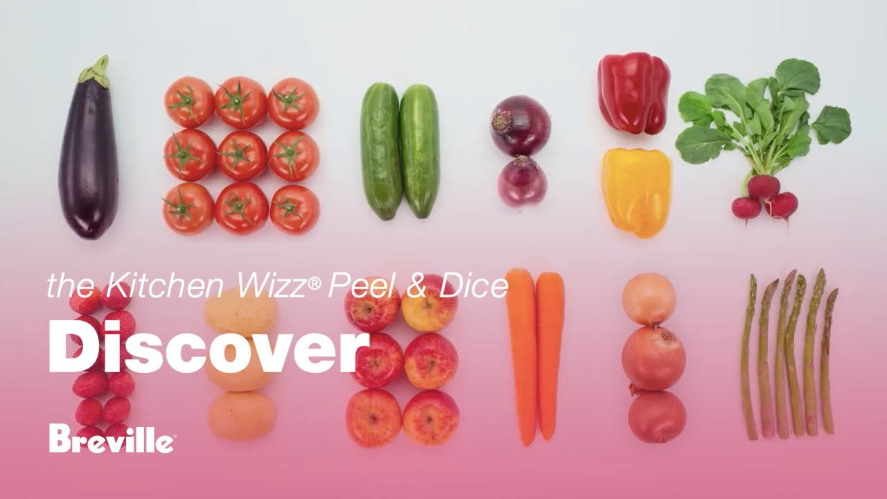 the Kitchen Wizz™ Peel \u0026 Dice | Breville