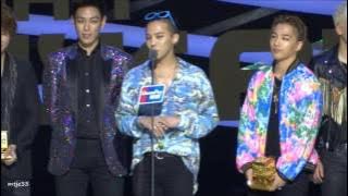 151202 Big Bang receiving Artist of The Year Award @ MAMA 2015