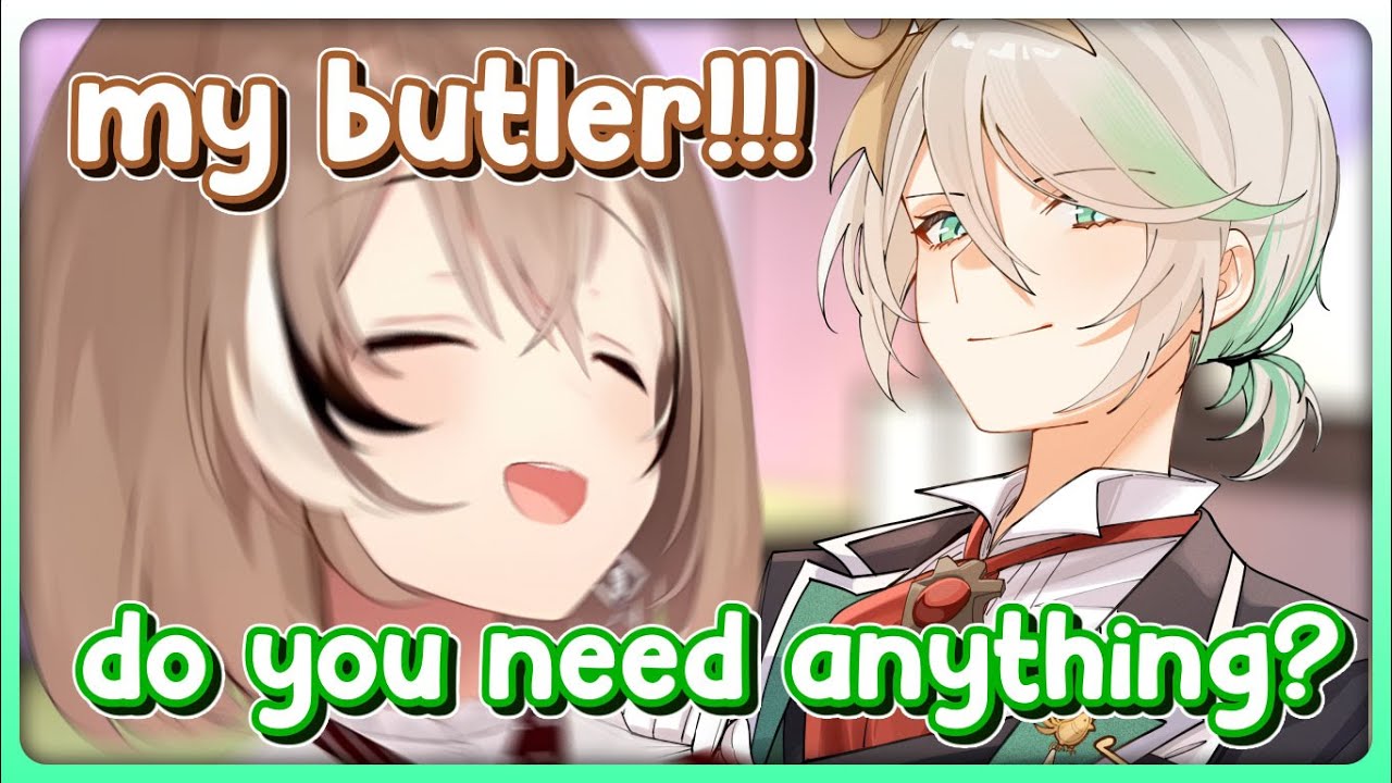 Mumei Is So Happy She Got to Experience the Actual Butler Cecilia IRL