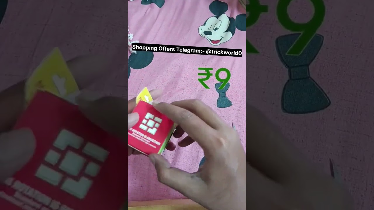 Meesho 9rs Unboxing Rubik's Cube |meesho 9 rupees sale se order kaise kare 