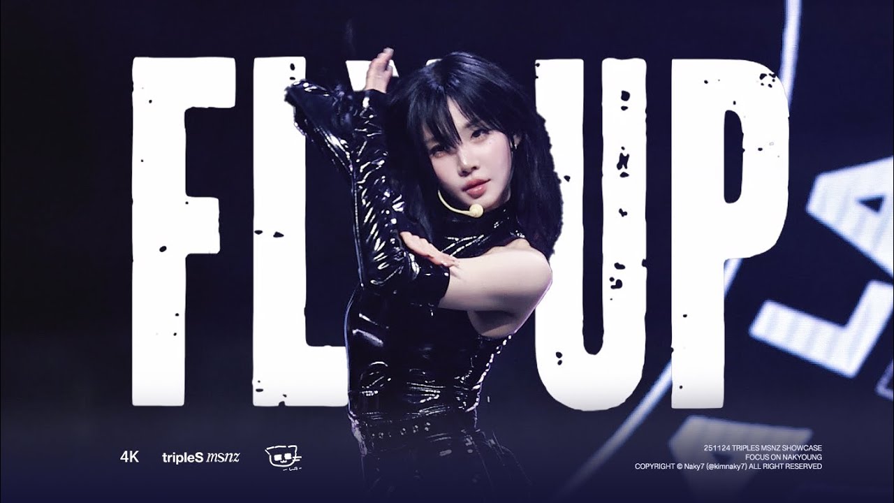 [4K] 251124 트리플에스 나경 FLY UP 직캠 tripleS NAKYOUNG FLY UP FANCAM